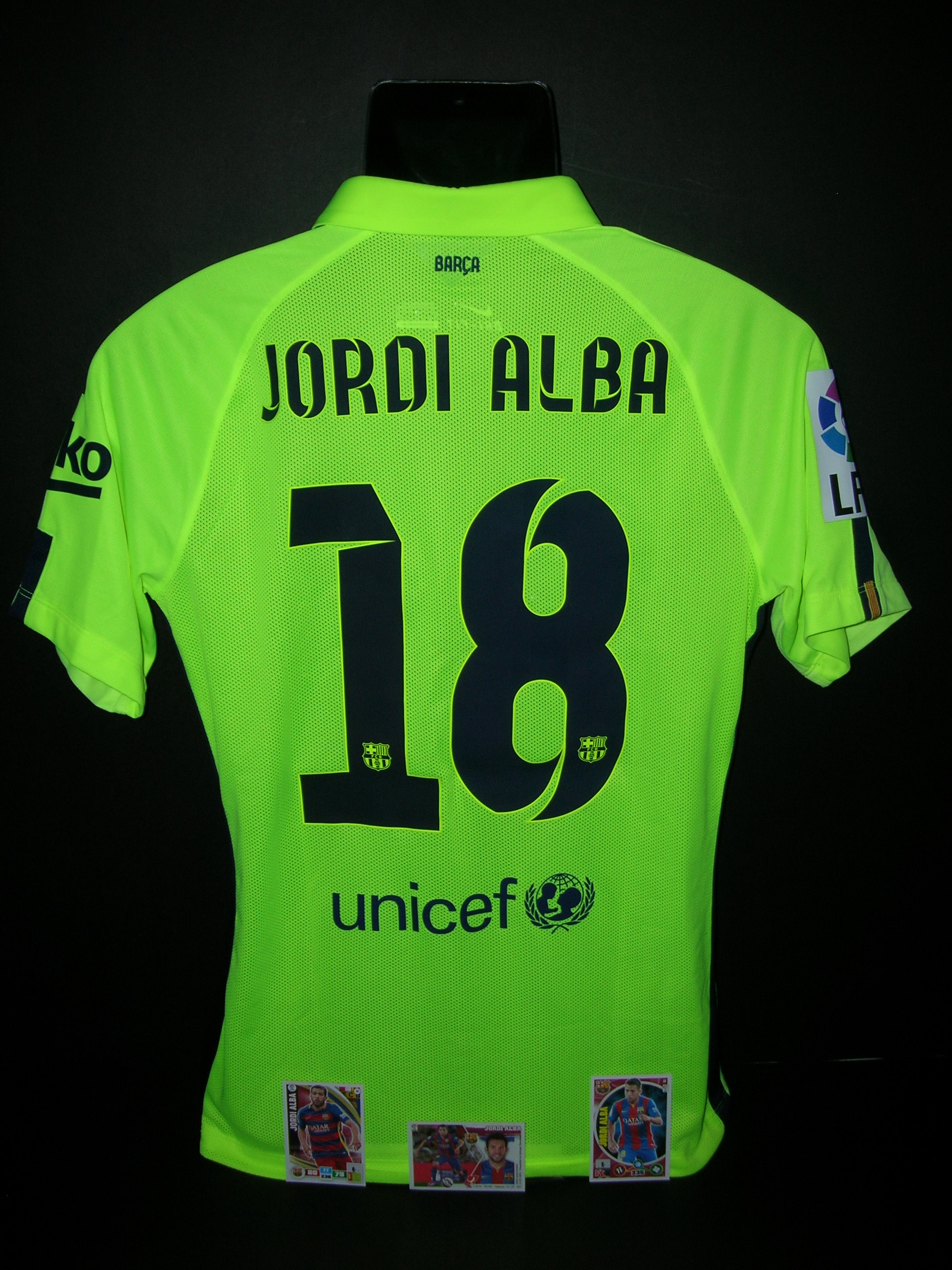 Jordi Alba n.18 Barcelona  B